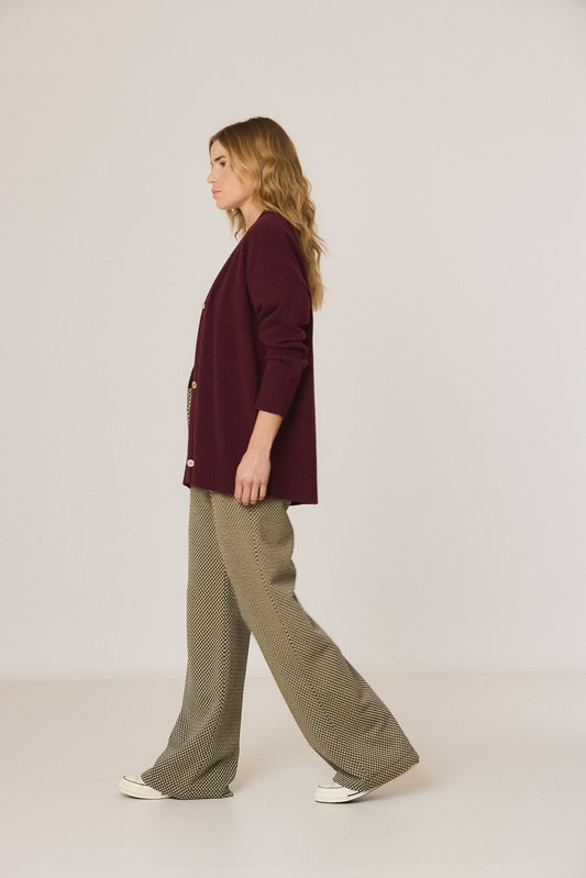 DOUBLE-KNIT JACQUARD PANTS 2