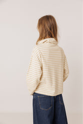 TERRYCLOTH SAILOR SWEATSHIRT