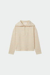 TERRYCLOTH SAILOR SWEATSHIRT