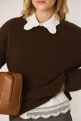 SWEATER WITH MOHAIR