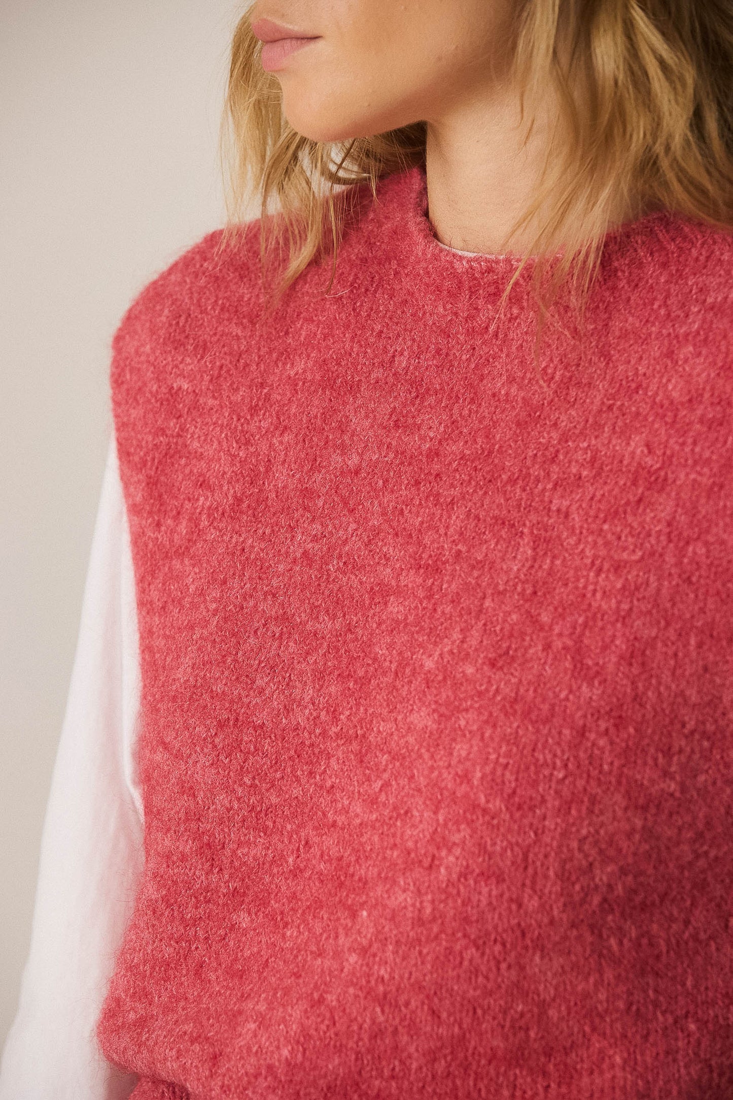 CHALECO BOX CON MOHAIR