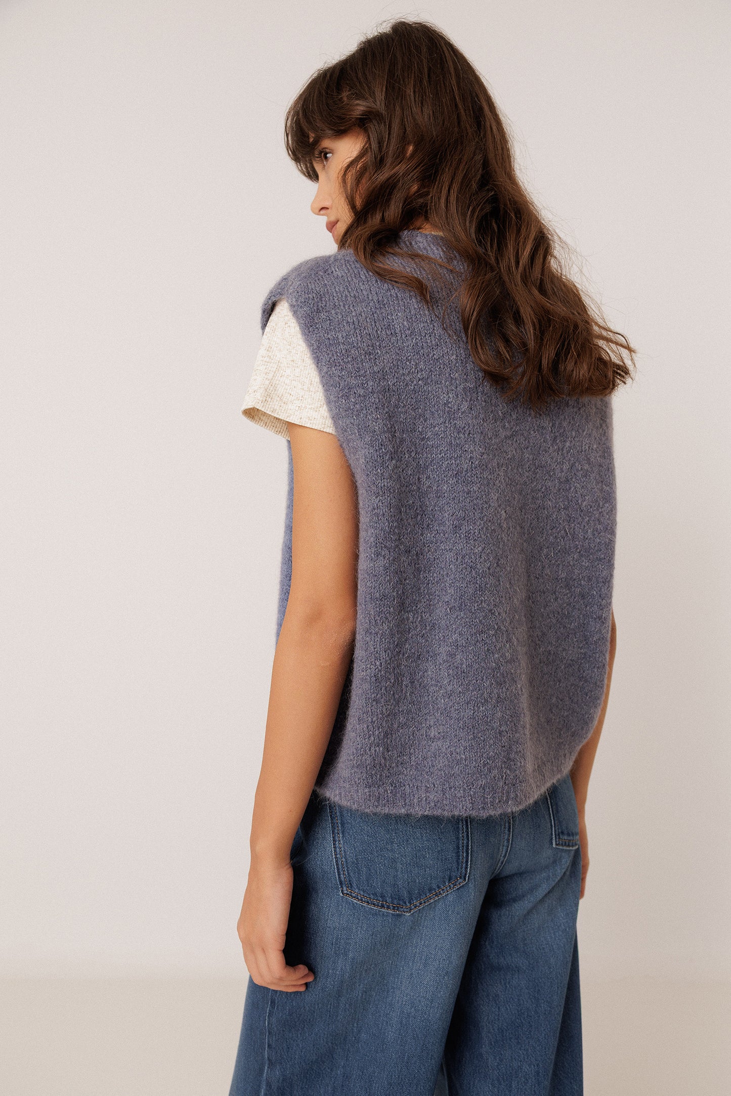 CHALECO BOX CON MOHAIR