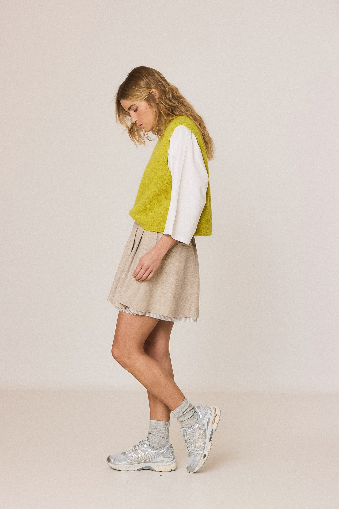 BOXY VEST WITH MOHAIR