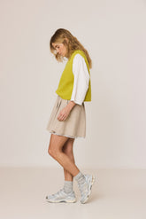 BOXY VEST WITH MOHAIR