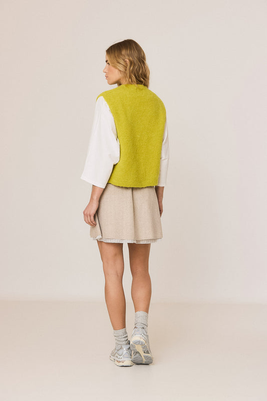 GILET BOXY AVEC MOHAIR 3