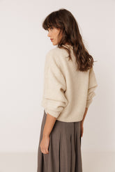 CHAQUETA TIPO BOMBER CON MOHAIR
