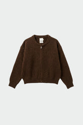 CHAQUETA TIPO BOMBER CON MOHAIR