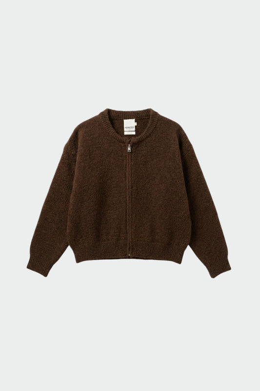 CHAQUETA TIPO BOMBER CON MOHAIR 5