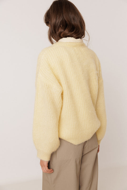PULL MOHAIR EFFET BROSSÉ 5