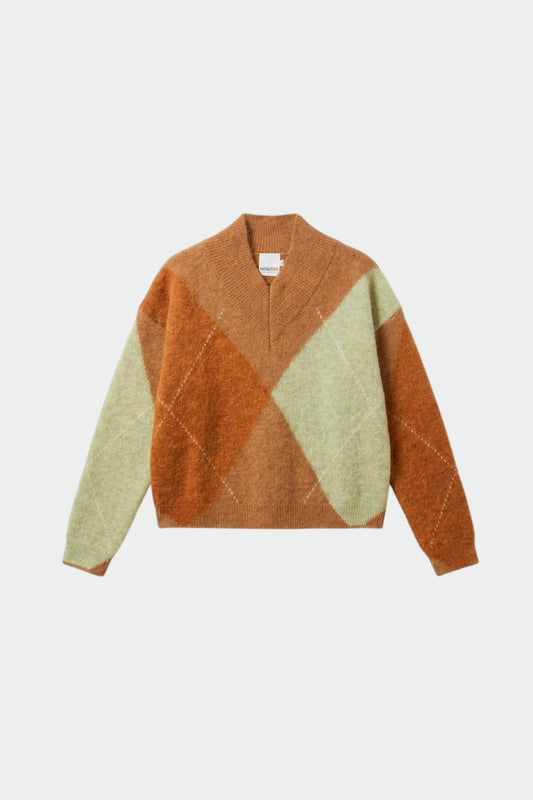 JERSEY INTARSIA MAXIROMBO ALPACA 5
