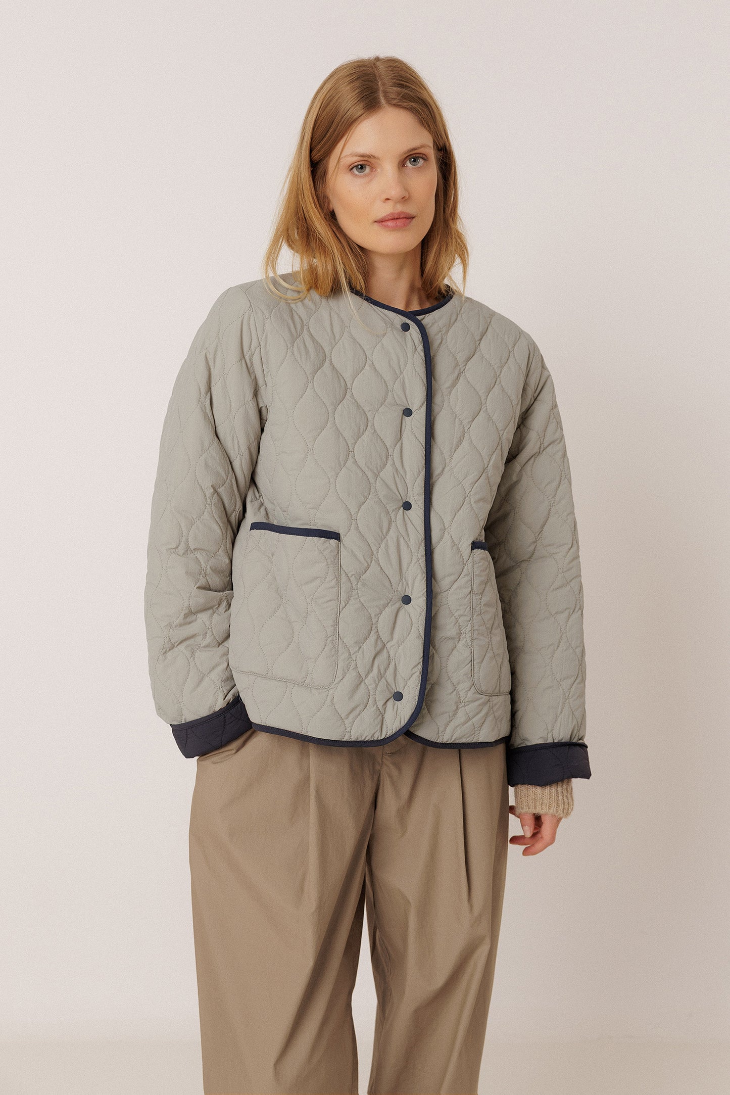 CHAQUETA ACOLCHADA REVERSIBLE