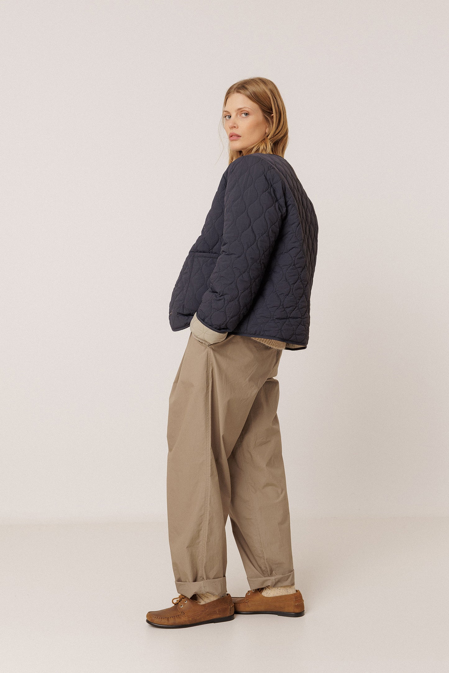 CHAQUETA ACOLCHADA REVERSIBLE
