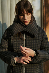 SHORT PRINTED DOWN JACKET