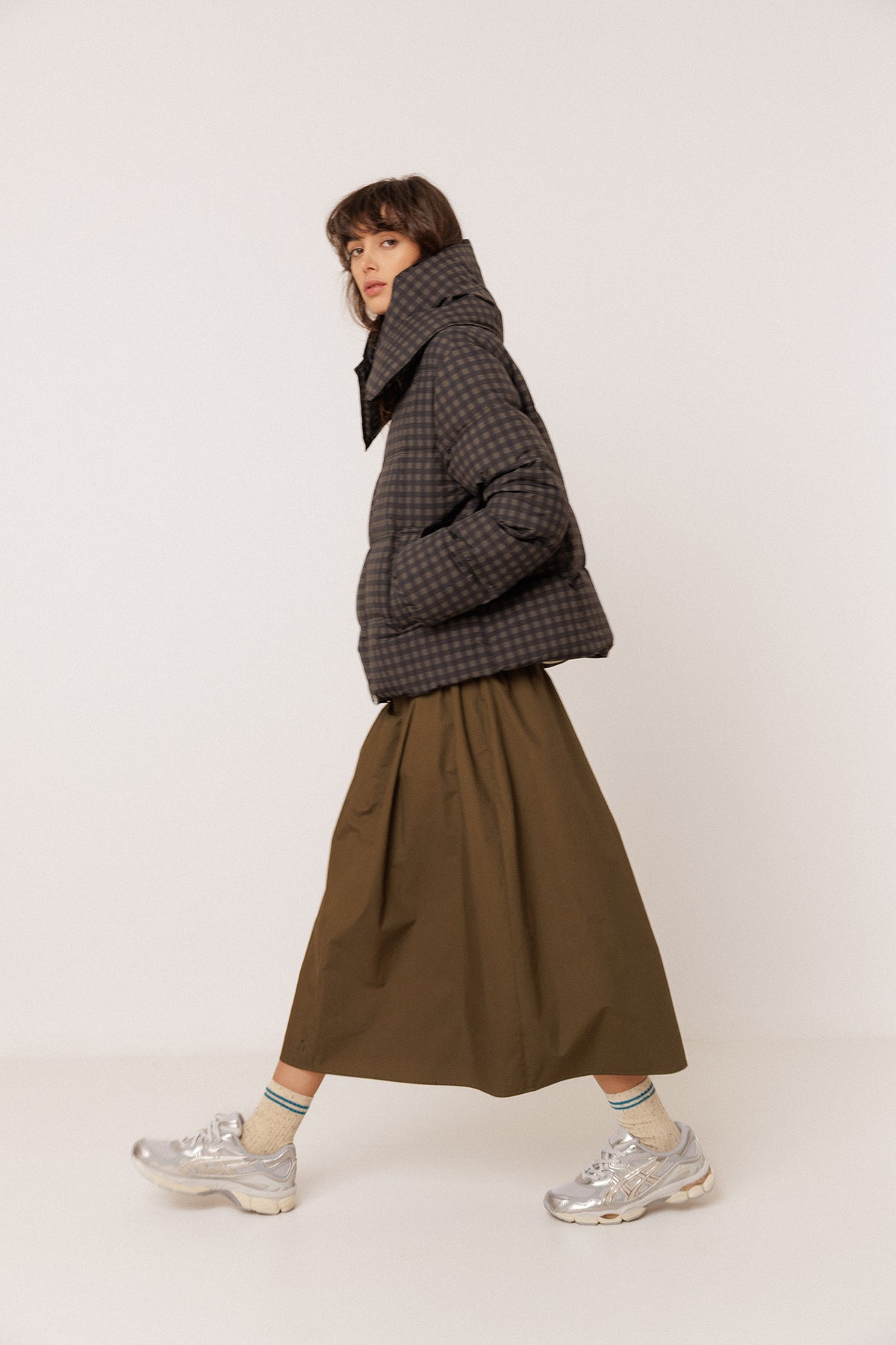 SHORT PRINTED DOWN JACKET