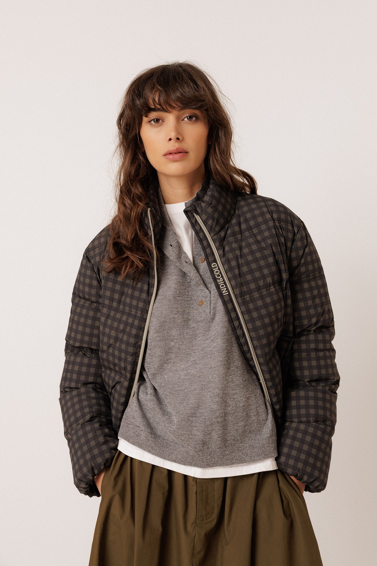 SHORT PRINTED DOWN JACKET