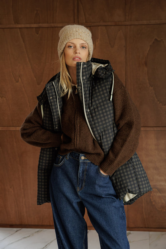 MULTIFUNCTION PRINTED DOWN JACKET 1