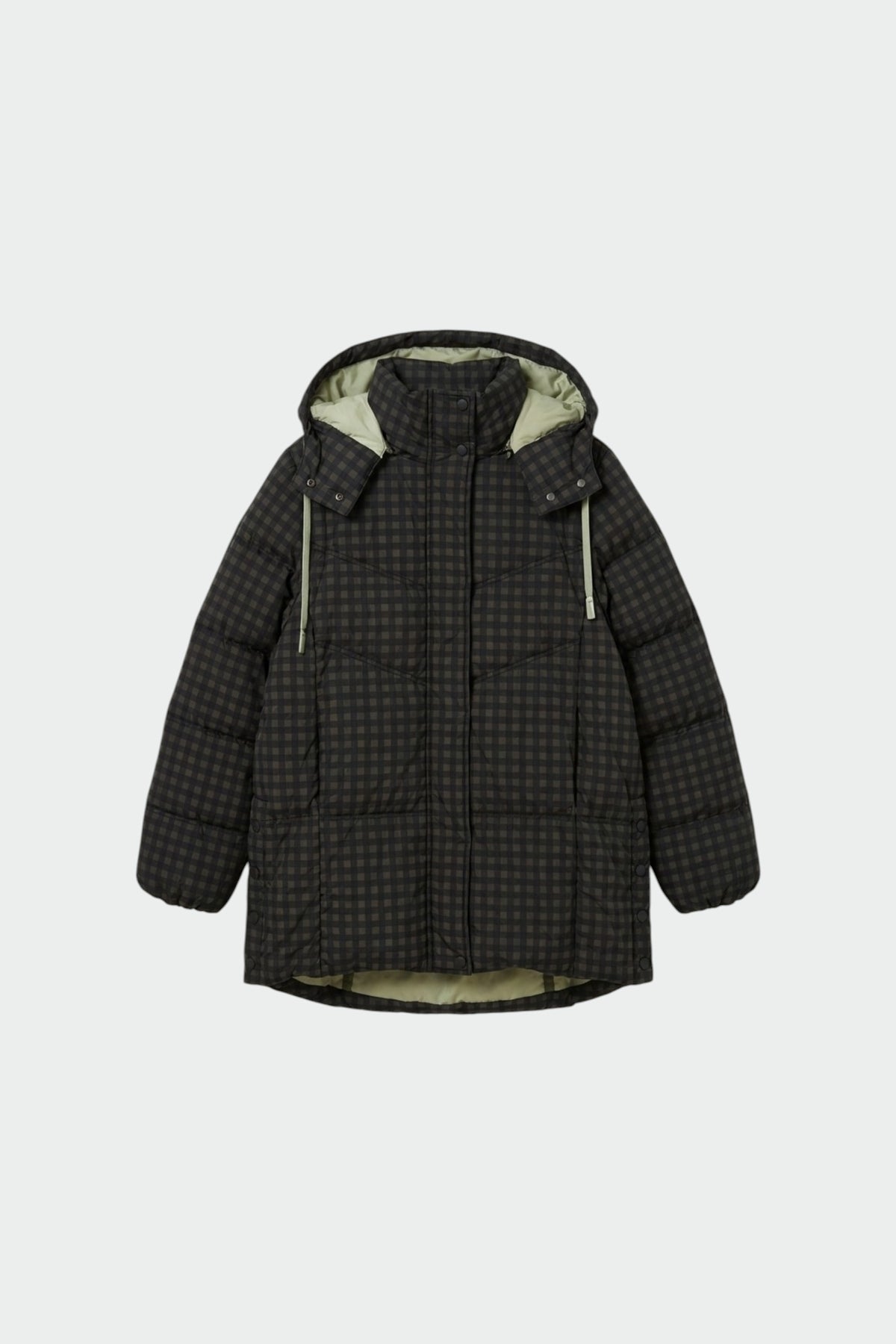 MULTIFUNCTION PRINTED DOWN JACKET