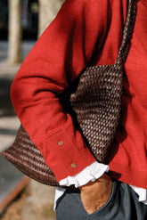 BOLSO MEDIANO TRENZADO