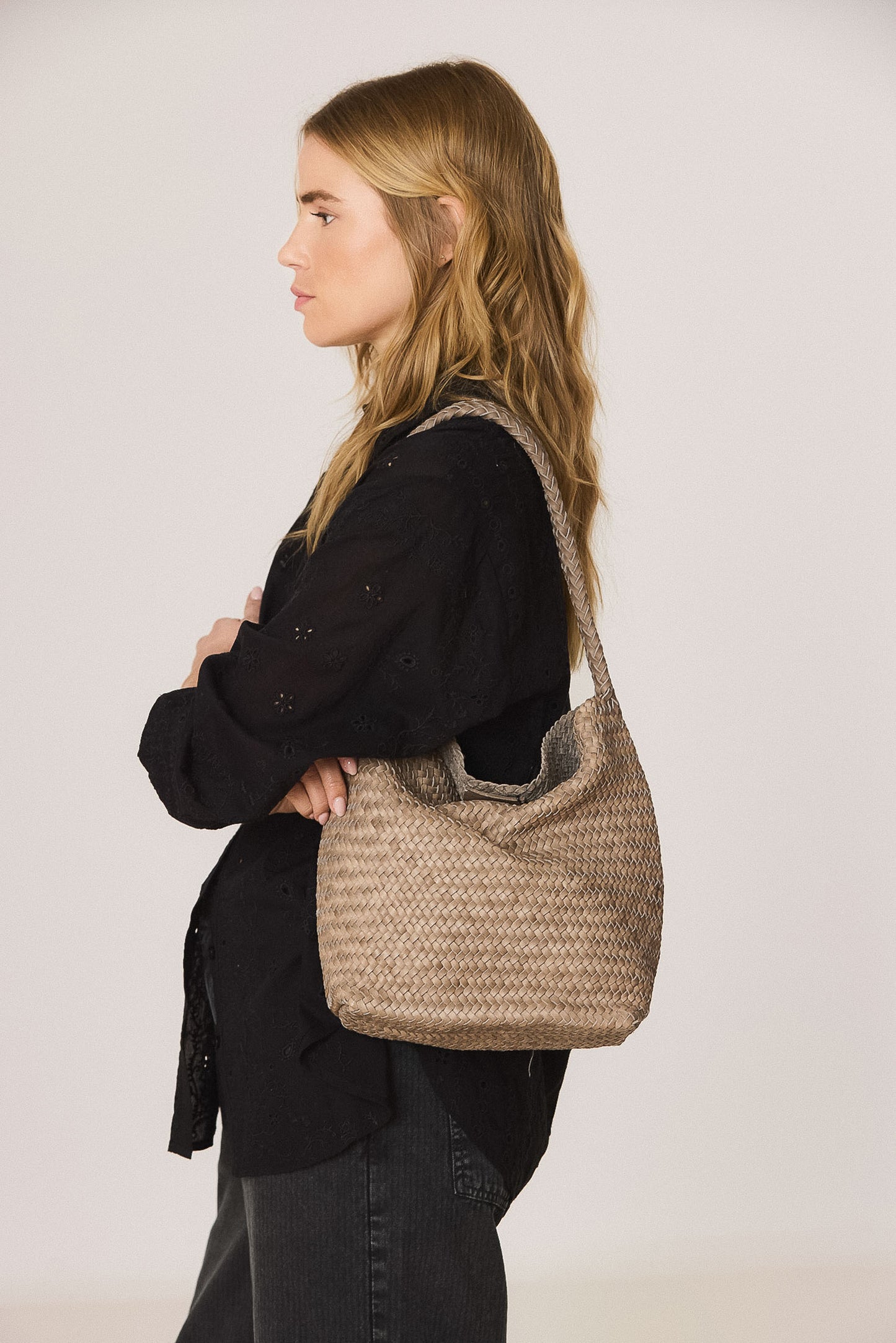 MEDIUM BRAIDED BAG
