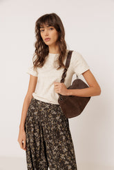 BOLSO ALARGADO SERRAJE