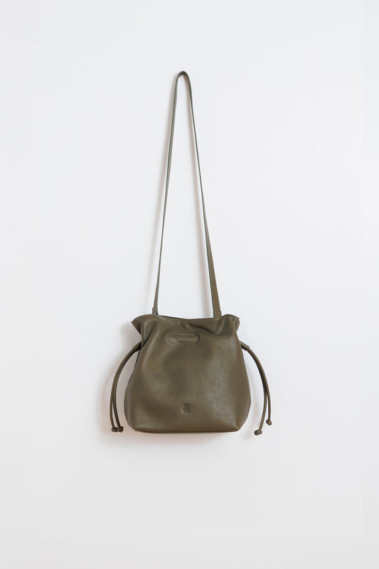 SAC BANDOULIÈRE EN CUIR FRONCÉ 5