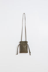 MINI SAC EN CUIR FRONCÉ