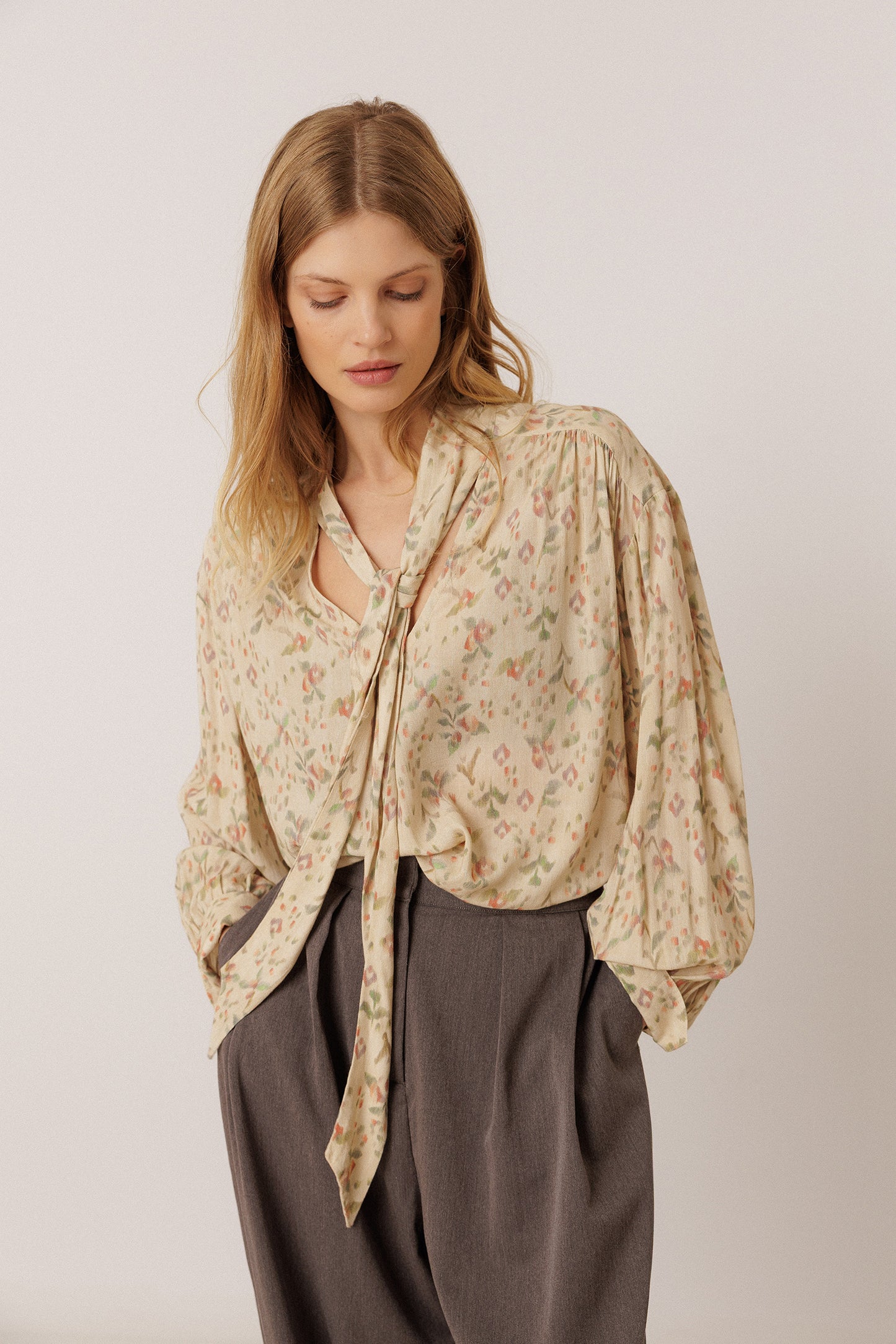 CHEMISE OVERSIZE FOULARD