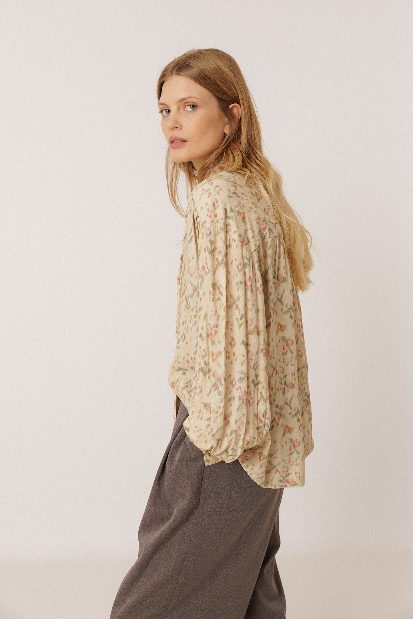 CHEMISE OVERSIZE FOULARD