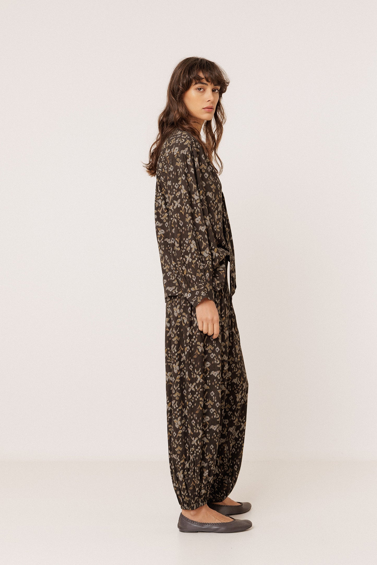 CHEMISE OVERSIZE FOULARD