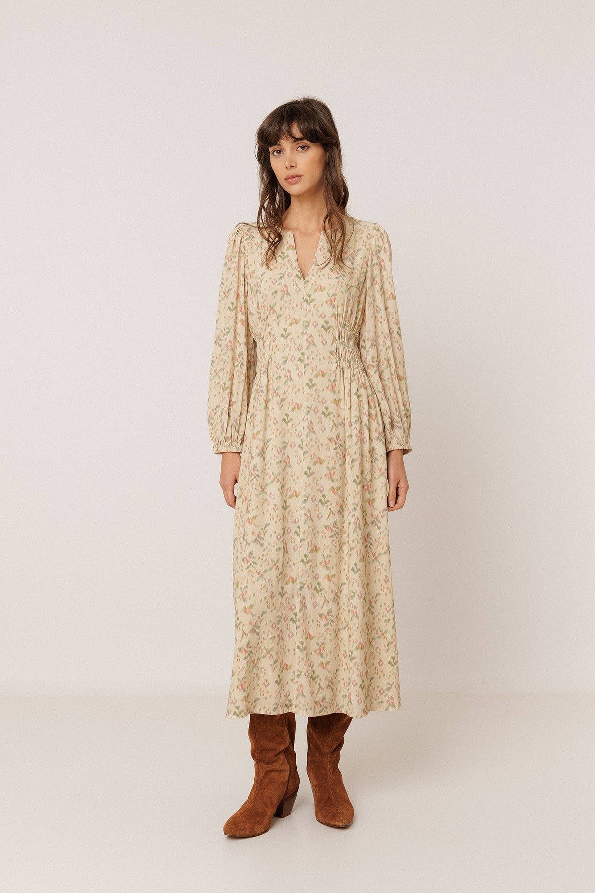 [CL] BOHO-PRINT DRESS