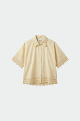 EMBROIDERED POPLIN SHIRT