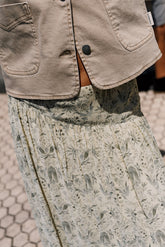 ART DECO PRINT SKIRT