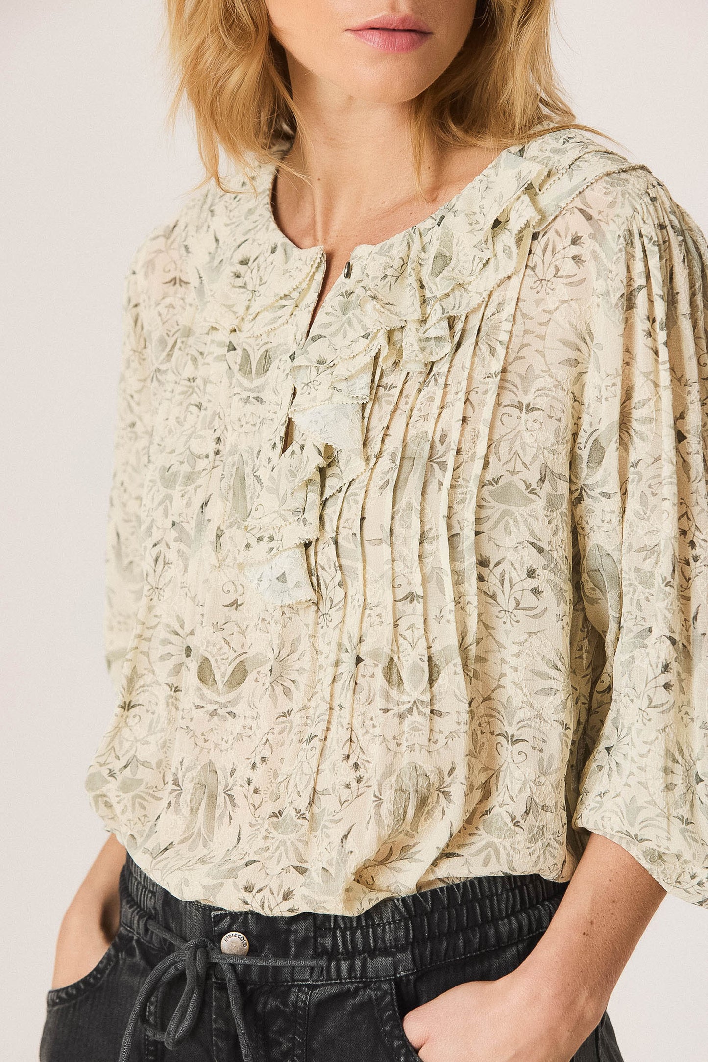 BLOUSE IMPRIMÉ ART DÉCO