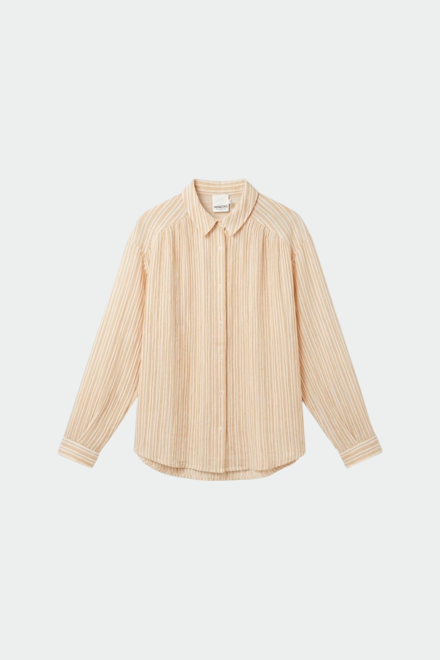 CAMISA RAYAS DOBLE GASA