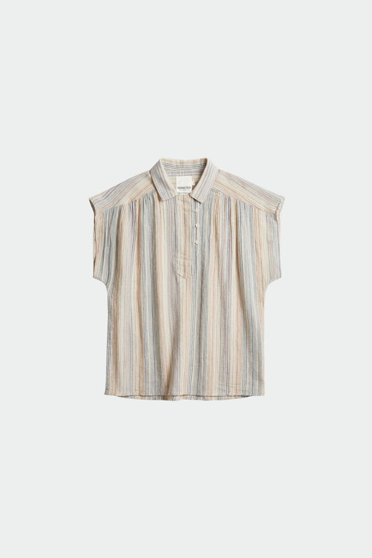 BLOUSE RAYURES DOUBLE GAZE 6