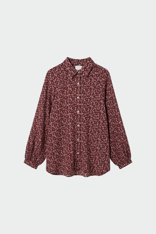 ETHNIC-PRINT SHIRT 6