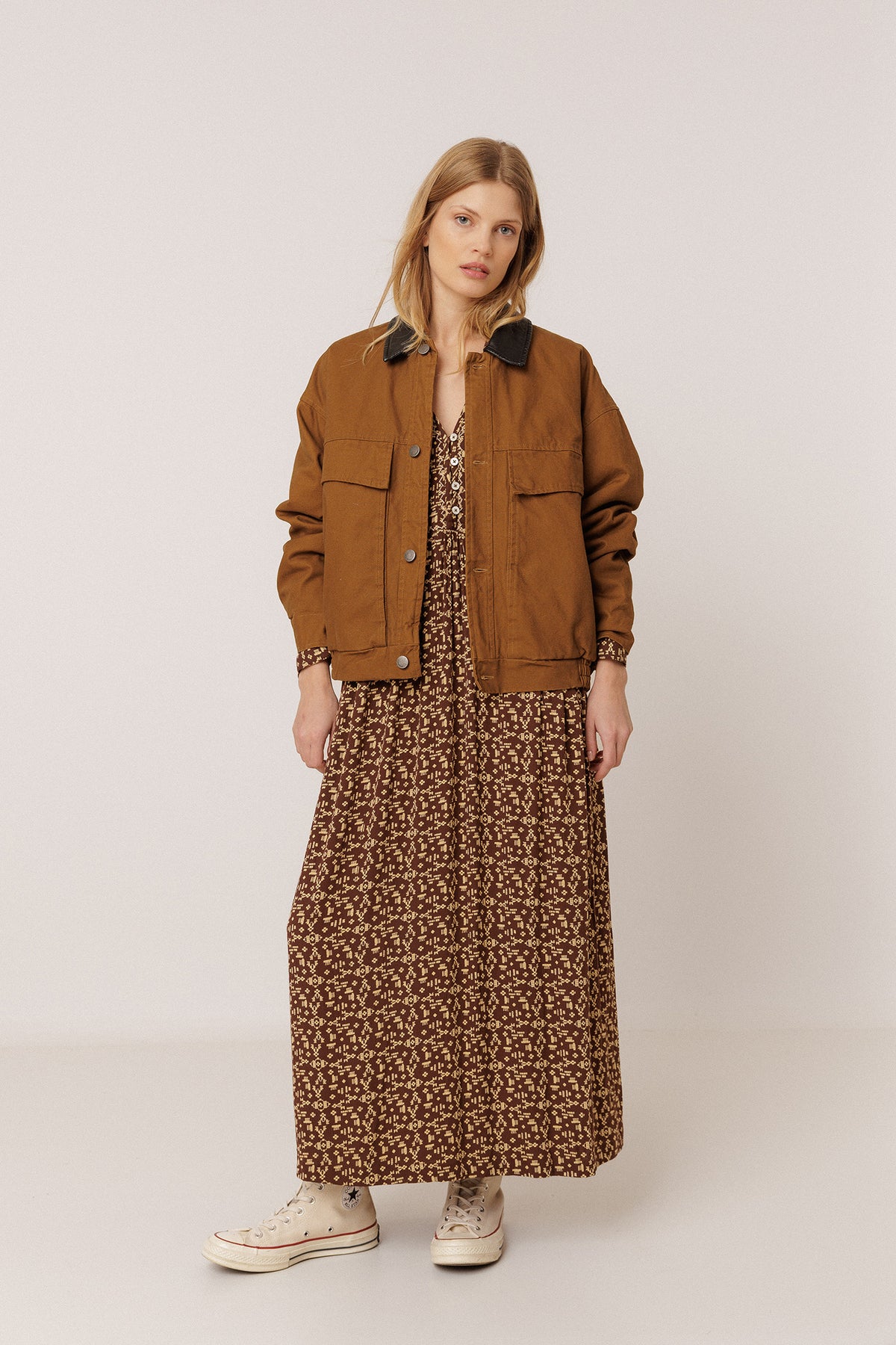 ROBE IMPRIMÉ ETHNIQUE