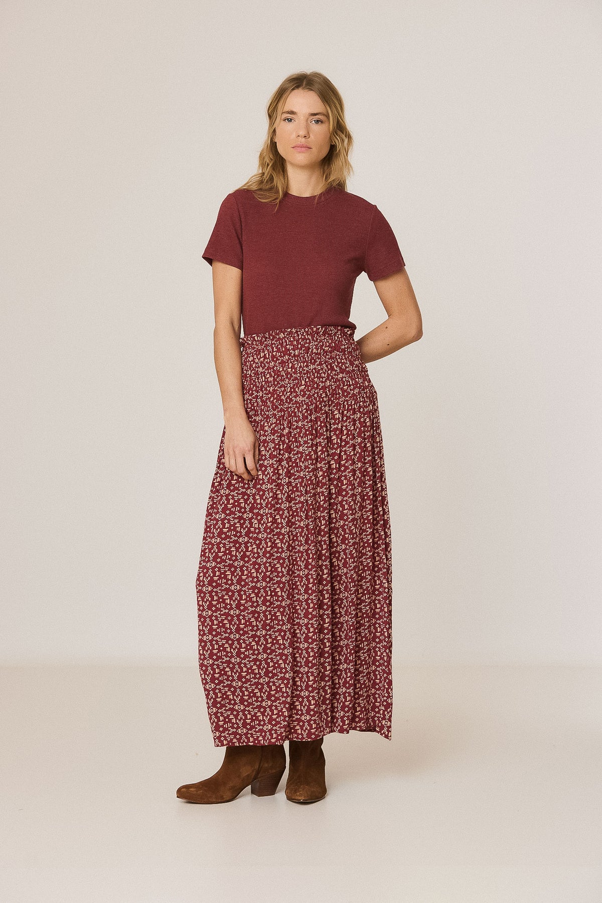 FALDA ESTAMPADO ÉTNICO
