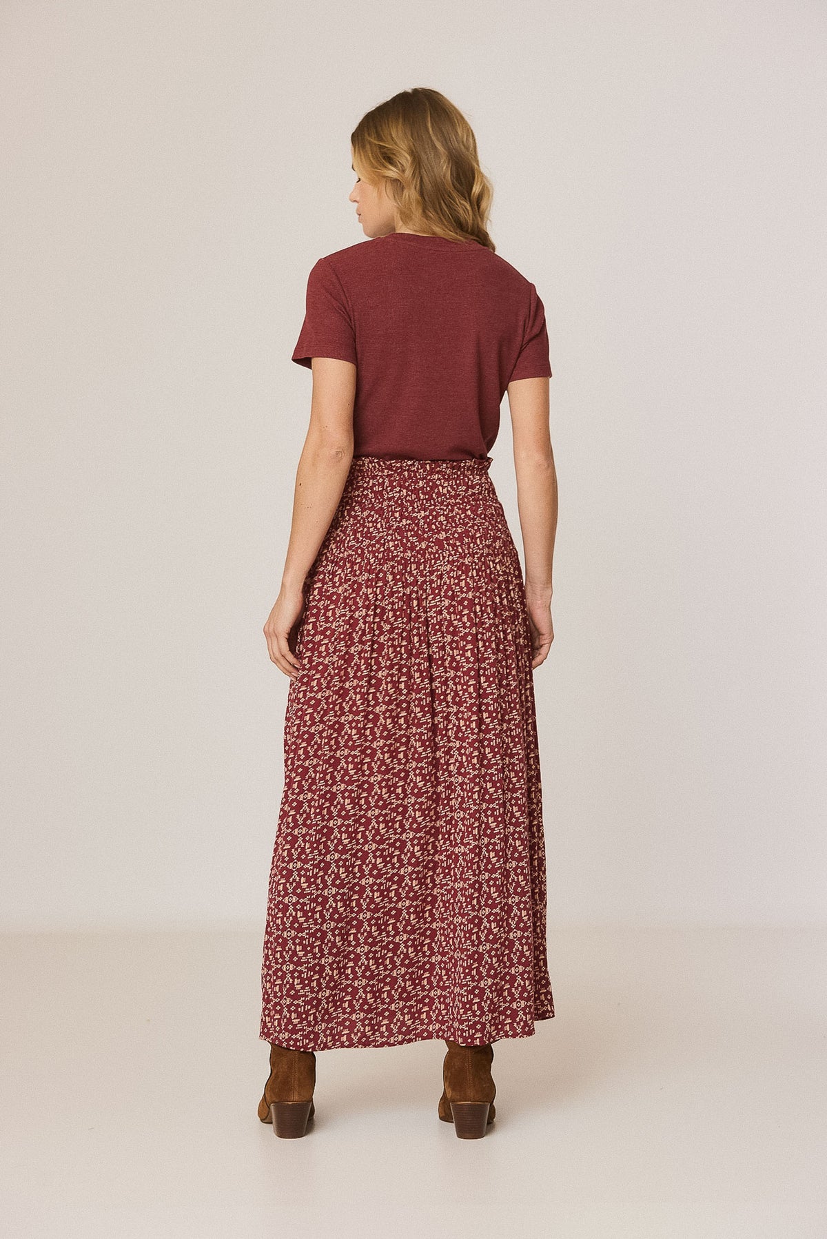 FALDA ESTAMPADO ÉTNICO