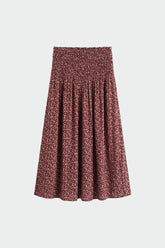 ETHNIC-PRINT SKIRT