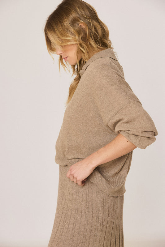 PULL POLO AVEC CACHEMIRE 3