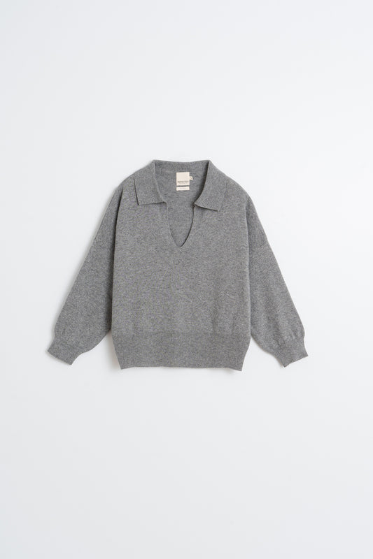 PULL POLO AVEC CACHEMIRE 6