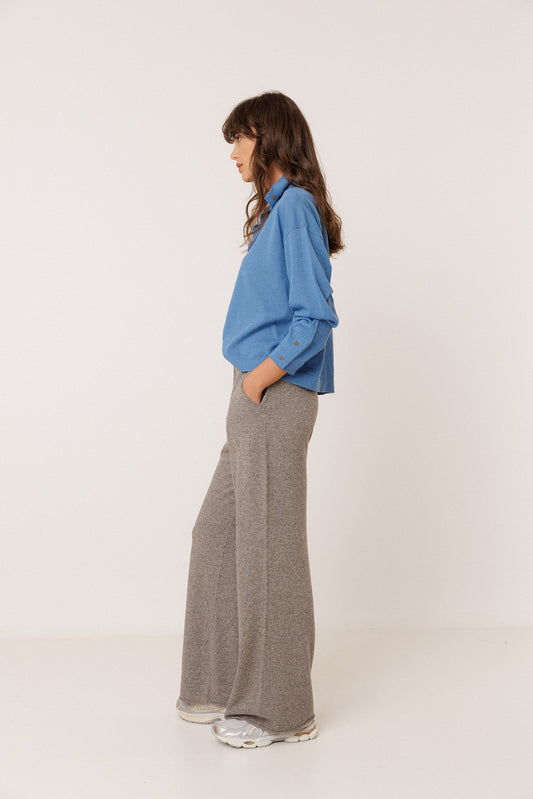 CROP PANTS WITH CASHMERE 2