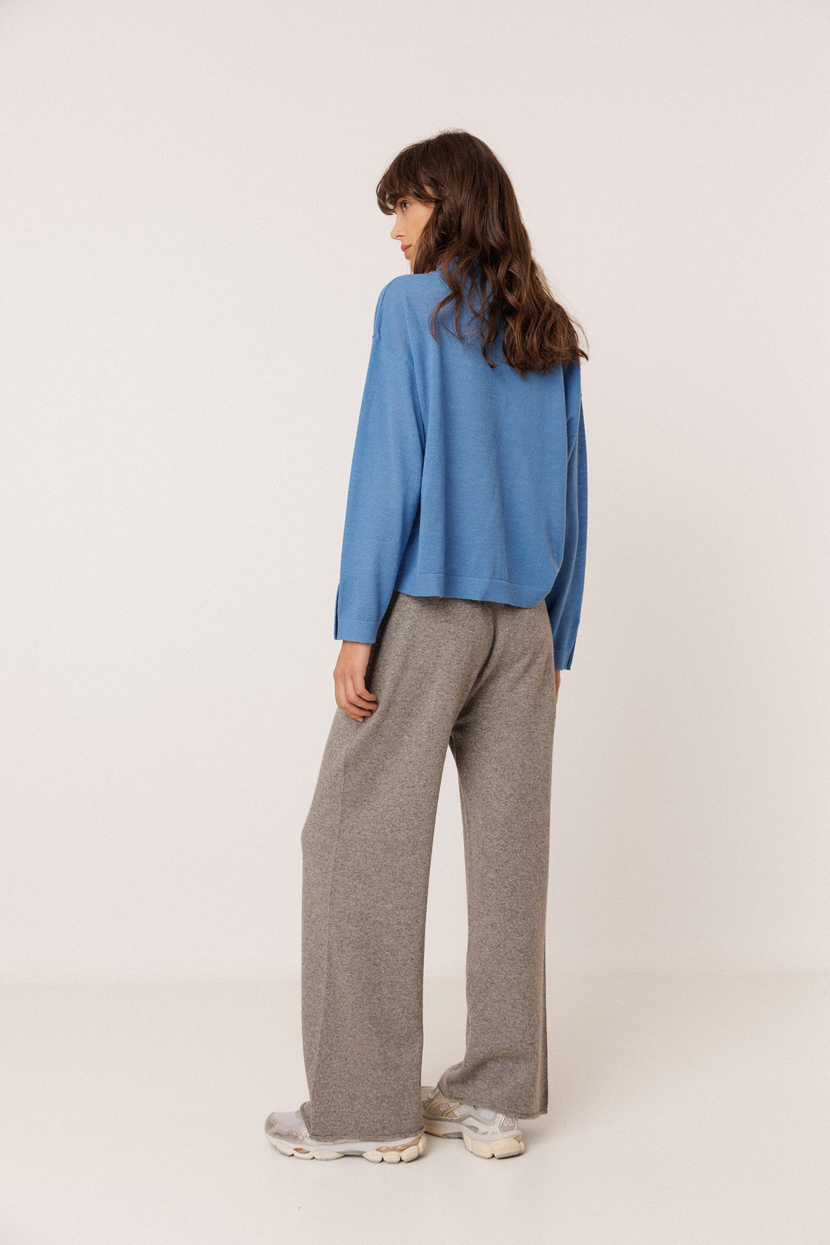 CROP PANTS WITH CASHMERE