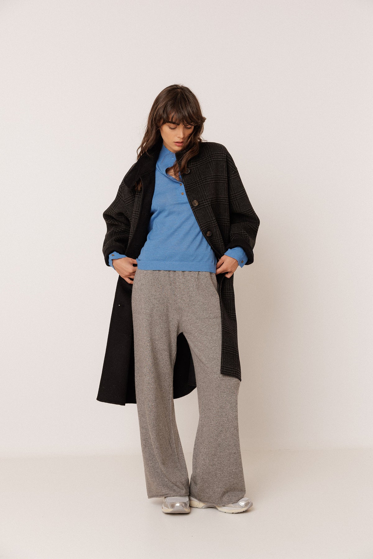 CROP PANTS WITH CASHMERE