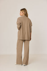 MAXICHAQUETA CON CASHMERE