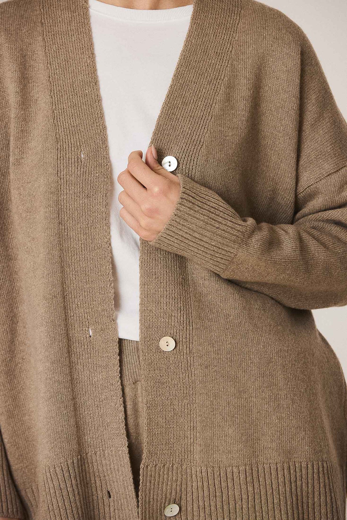 MAXI JACKET WITH CASHMERE