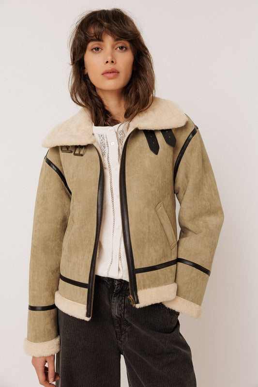 SUEDE AVIATOR JACKET 1