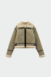 SUEDE AVIATOR JACKET
