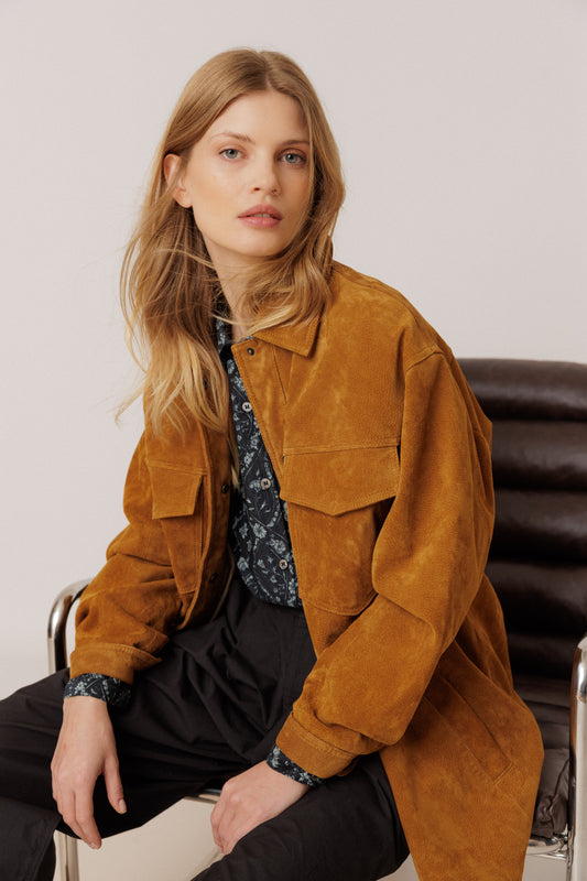 PARKA BOLSILLOS PIEL 1